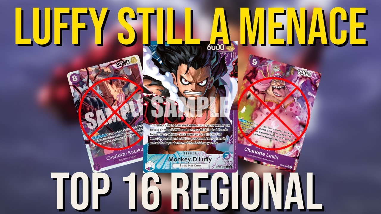 UP Luffy Dominates in Regional | Top 16 Deck Profile | One Piece TCG