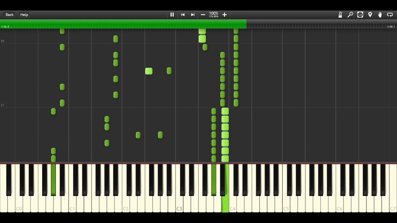 ONE OK ROCK - Start Again - Piano MIDI Version