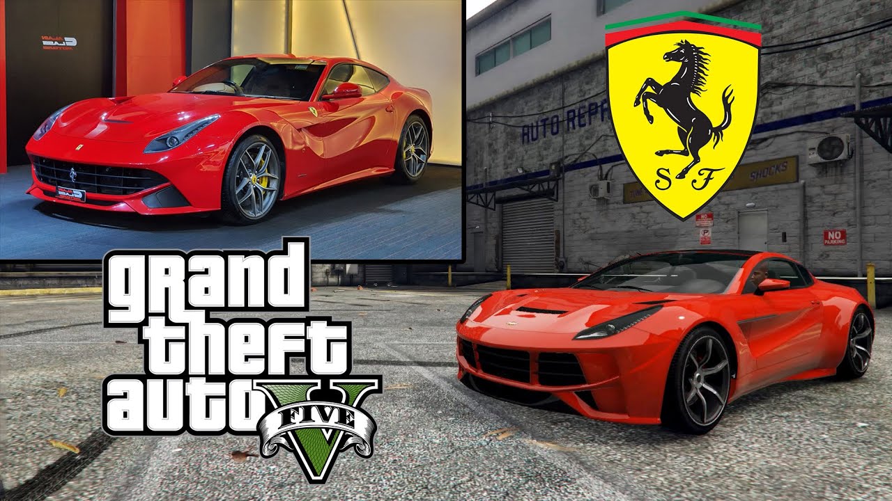 GTA V Ferrari Cars in Real Life | 2021