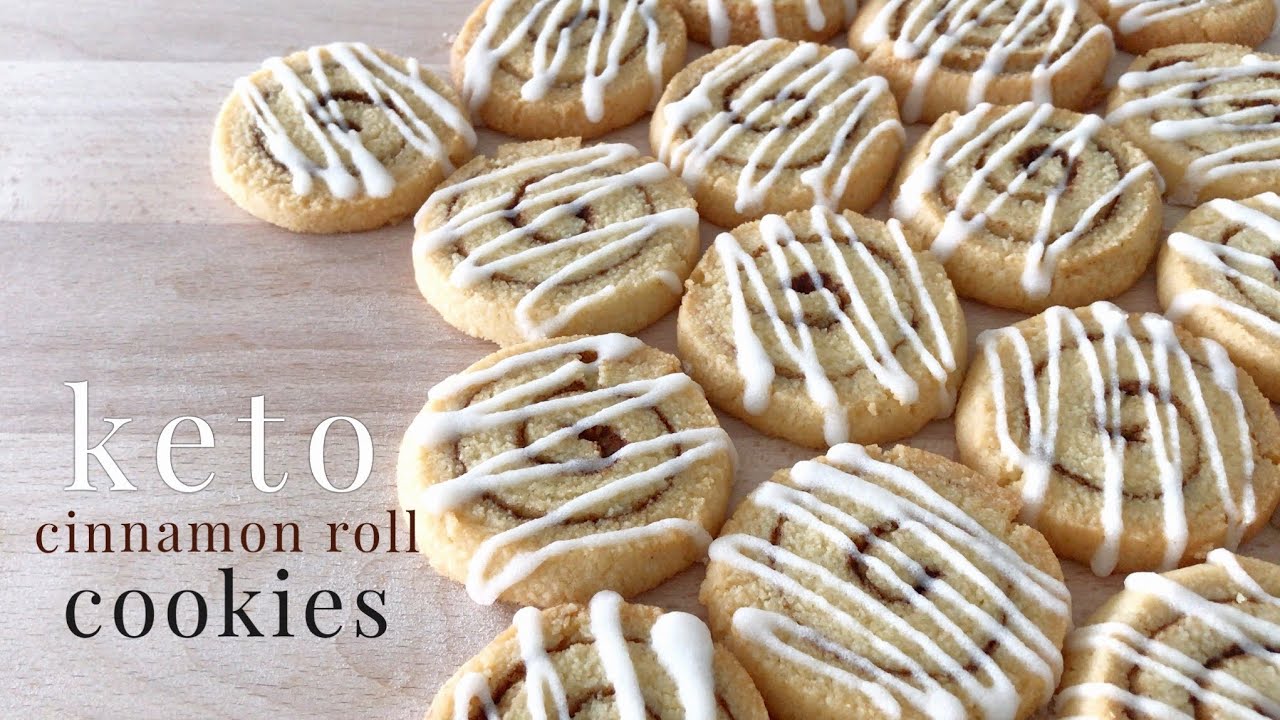 Keto Cinnamon Roll Cookies