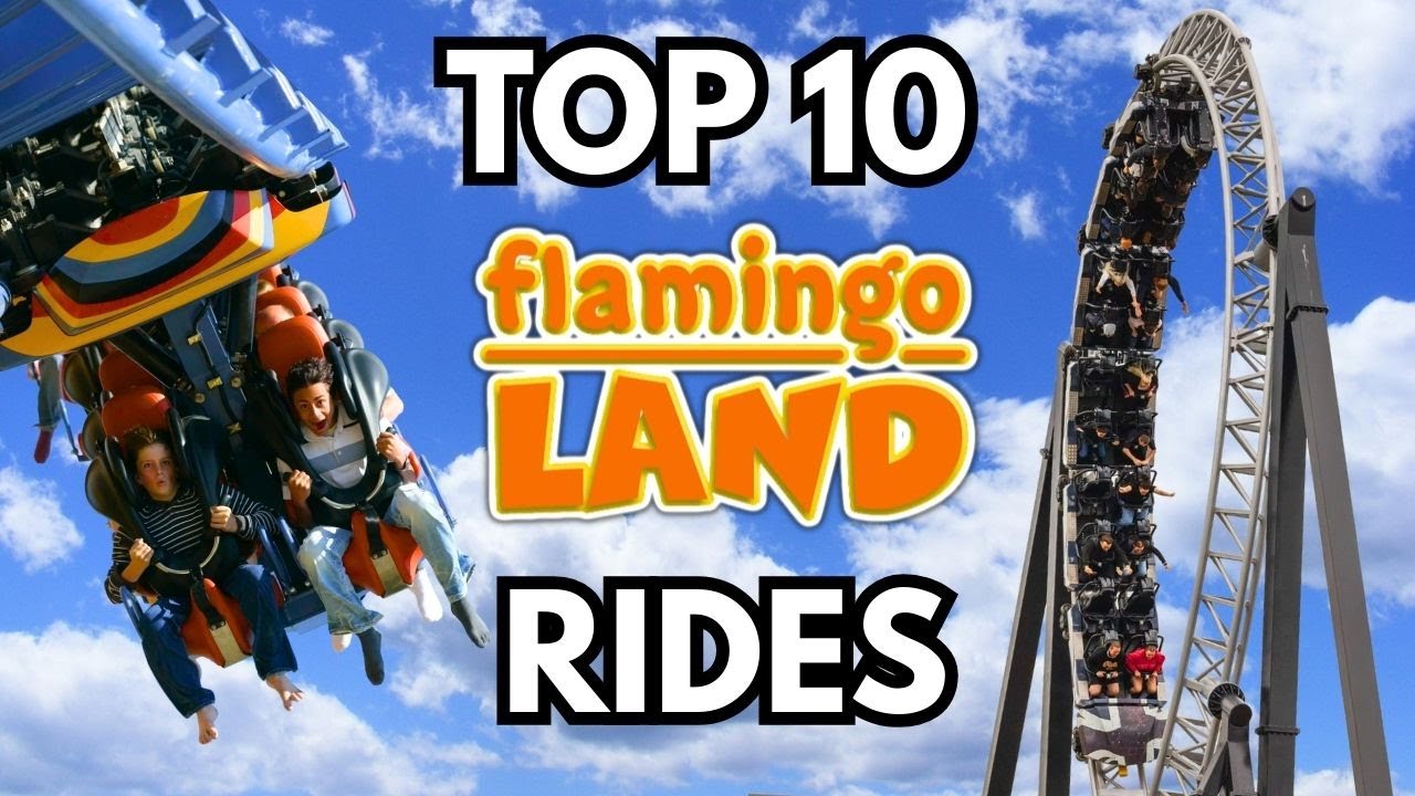 TOP 10 Rides at Flamingo Land!