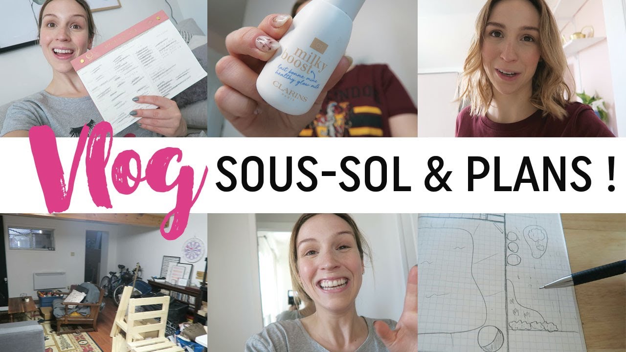 Je vous montre ENFIN le sous-sol...!!