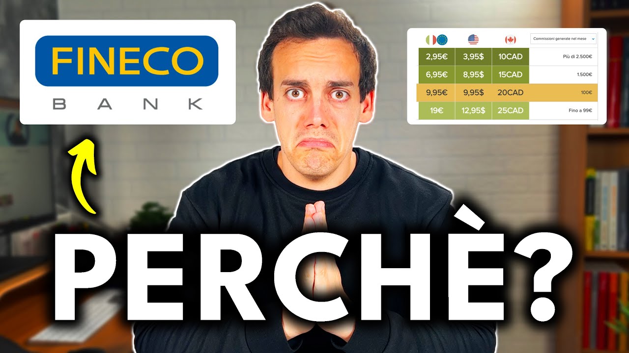 Perch&egrave; Usate FINECO? Non lo capisco..