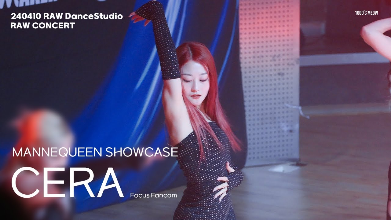 [4K] 240410 RAW CONCERT MANNEQUEEN Guest Showcase 마네퀸 쎄라 직캠│MANNEQUEEN CERA Focus Fancam