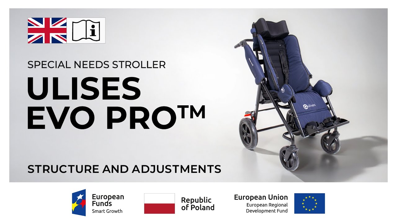 ULISES EVO PRO™ - Special needs stroller by Akces-MED Poland