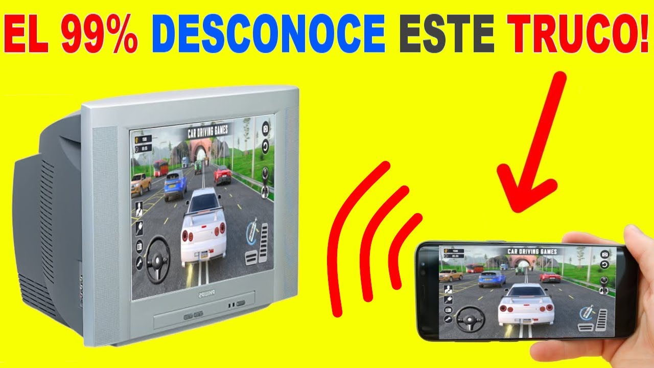 Como Conectar Tu Celular a Cualquier Televisor Sin Cables!