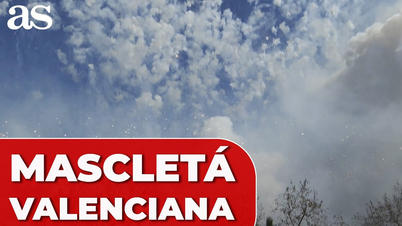 MASCLETÁ en la PLAZA del AYUNTAMIENTO de VALENCIA: al límite de kilos de PÓLVORA | FALLAS
