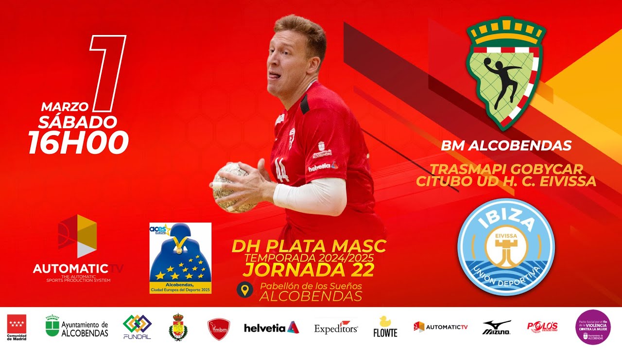 DHPLATA MASC | jornada 22 | BM ALCOBENDAS - TRASMAPI GOBYCAR CITUBO UD H. C. EIVISSA