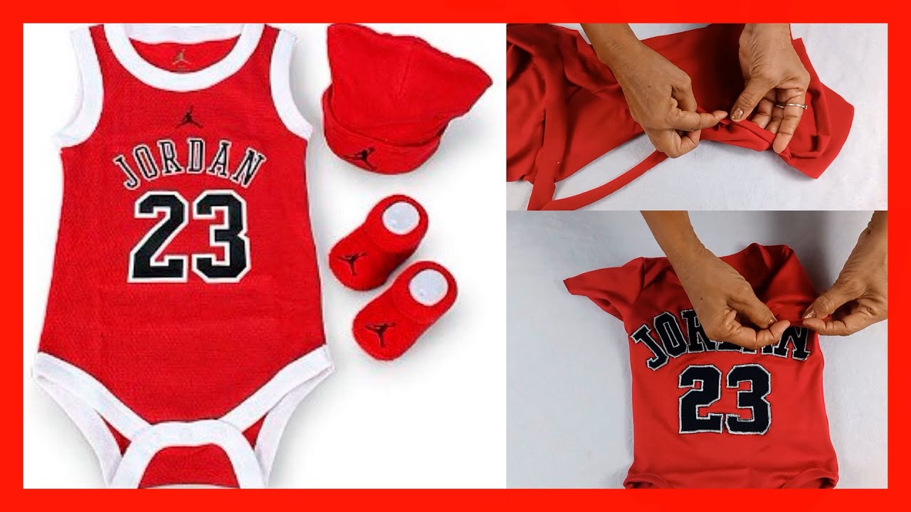 DIY tutorial Haz un body para bebé patron gratis BODY BEBÉ VARON