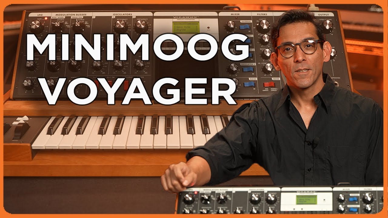 Minimoog Voyager — современная классика аналогового синтезаторного звука