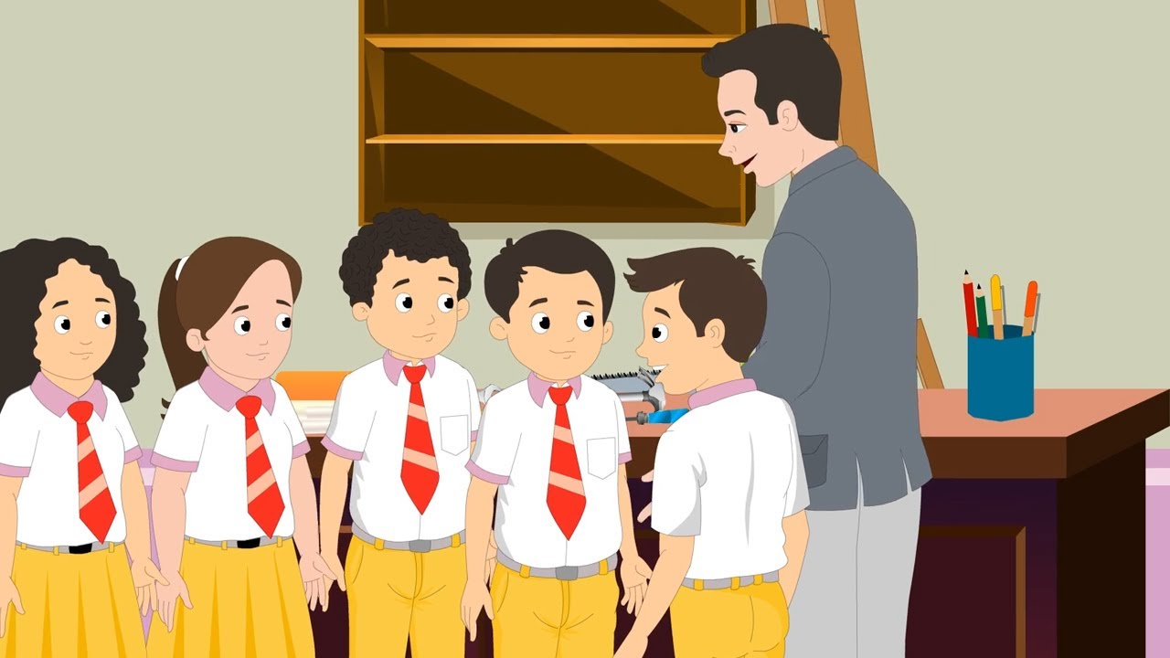 Little Daddy Made a Footstool - English Story I Bedtime Story I Kids Stories I Animated Stories
