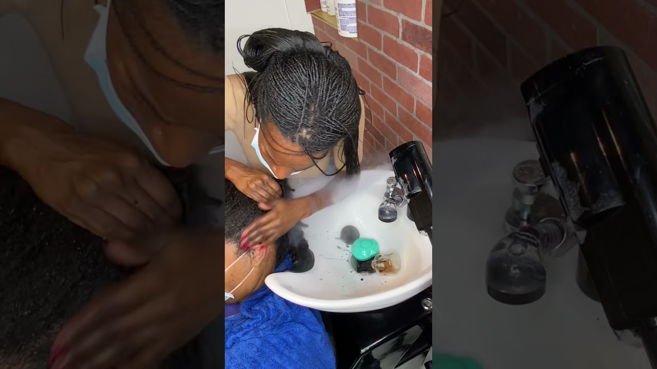 hair wash arms