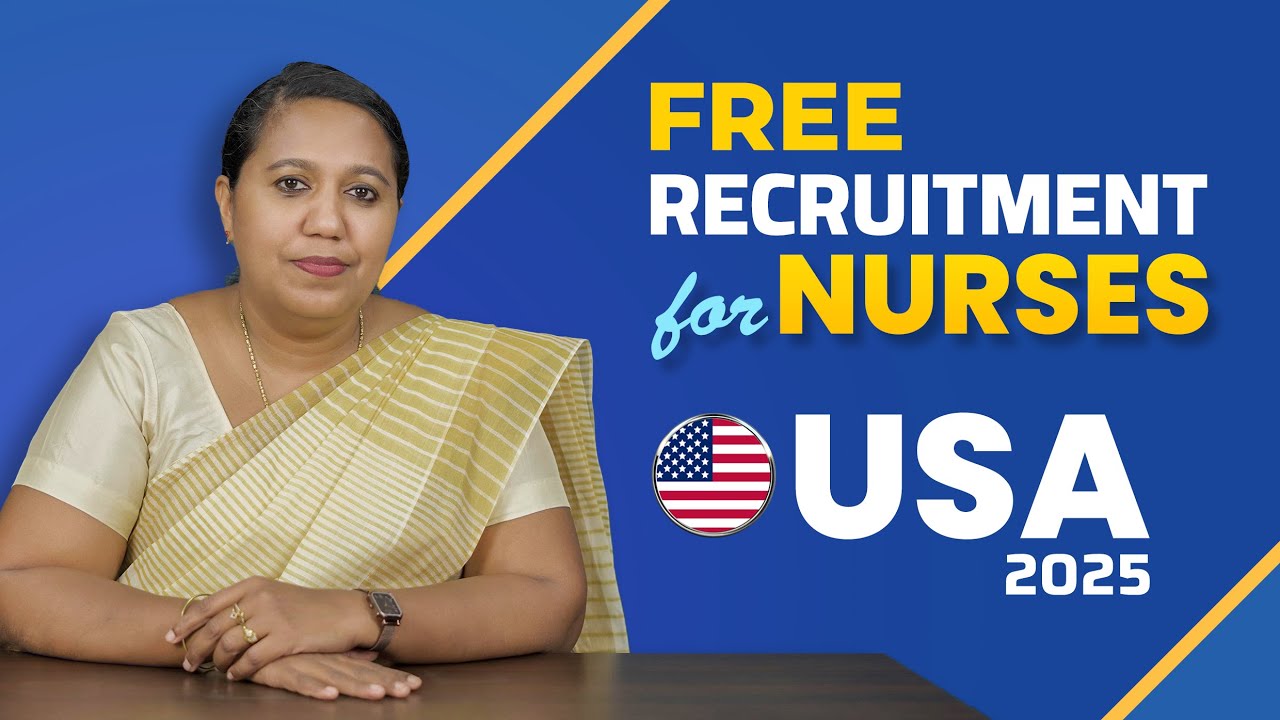 FREE Recruitment for Nurses to USA 2025 | Latest Update