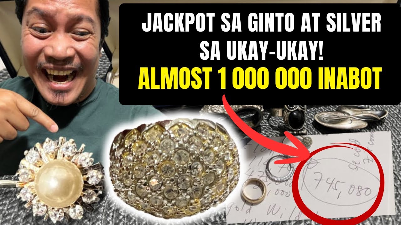 JACKPOT 1 MILLION PESOS ALMOST INABOT SA GINTO AT SILVER SA UKAY-UKAY! MGA ALAHAS NA NAPAKAMURA!!!