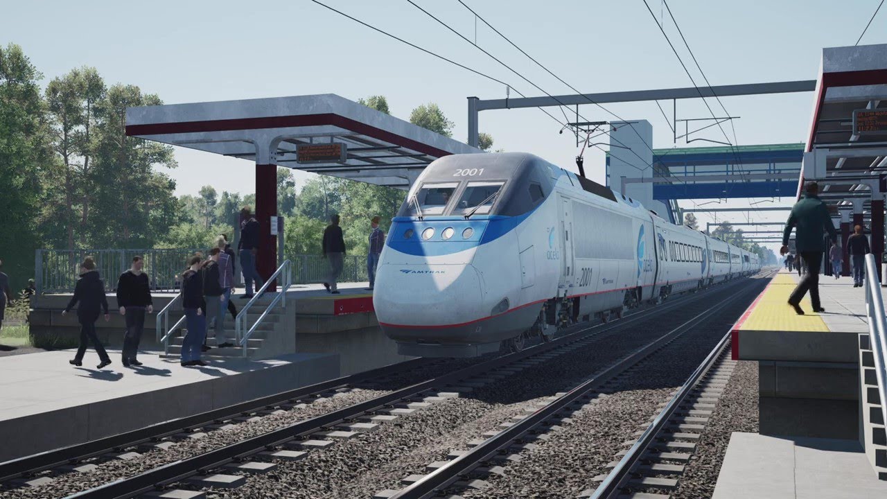 Train Sim World 3 PS5 Boston Sprinter Operating Amtrak Acela Express Train 2150 to Boston