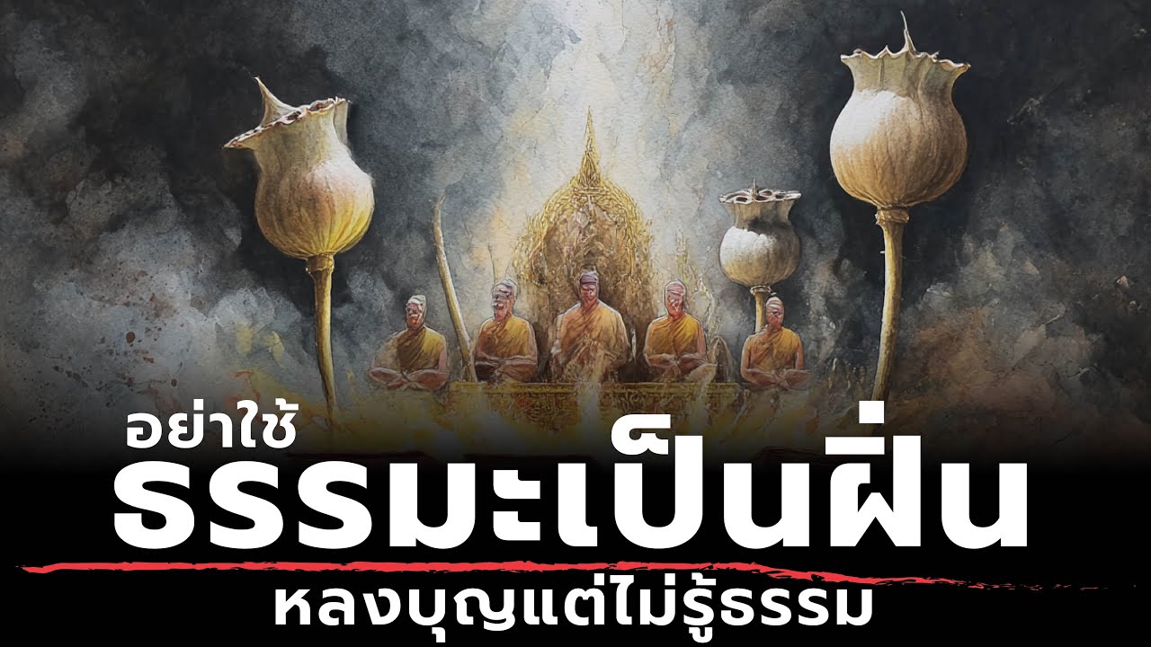 อย่าใช้ธรรมะเป็นฝิ่น - หลงบุญแต่ไม่รู้ธรรม | ธรรมะหักมุม | ธรรมะเดลี่