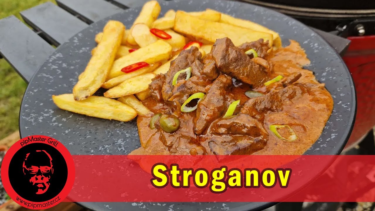 Hovězí svíčková stroganov 