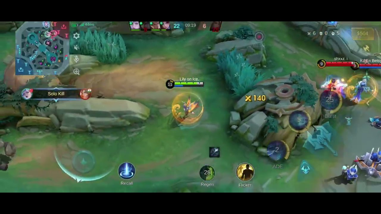 MLBB 5v5 I'm just trying to use Eudora 