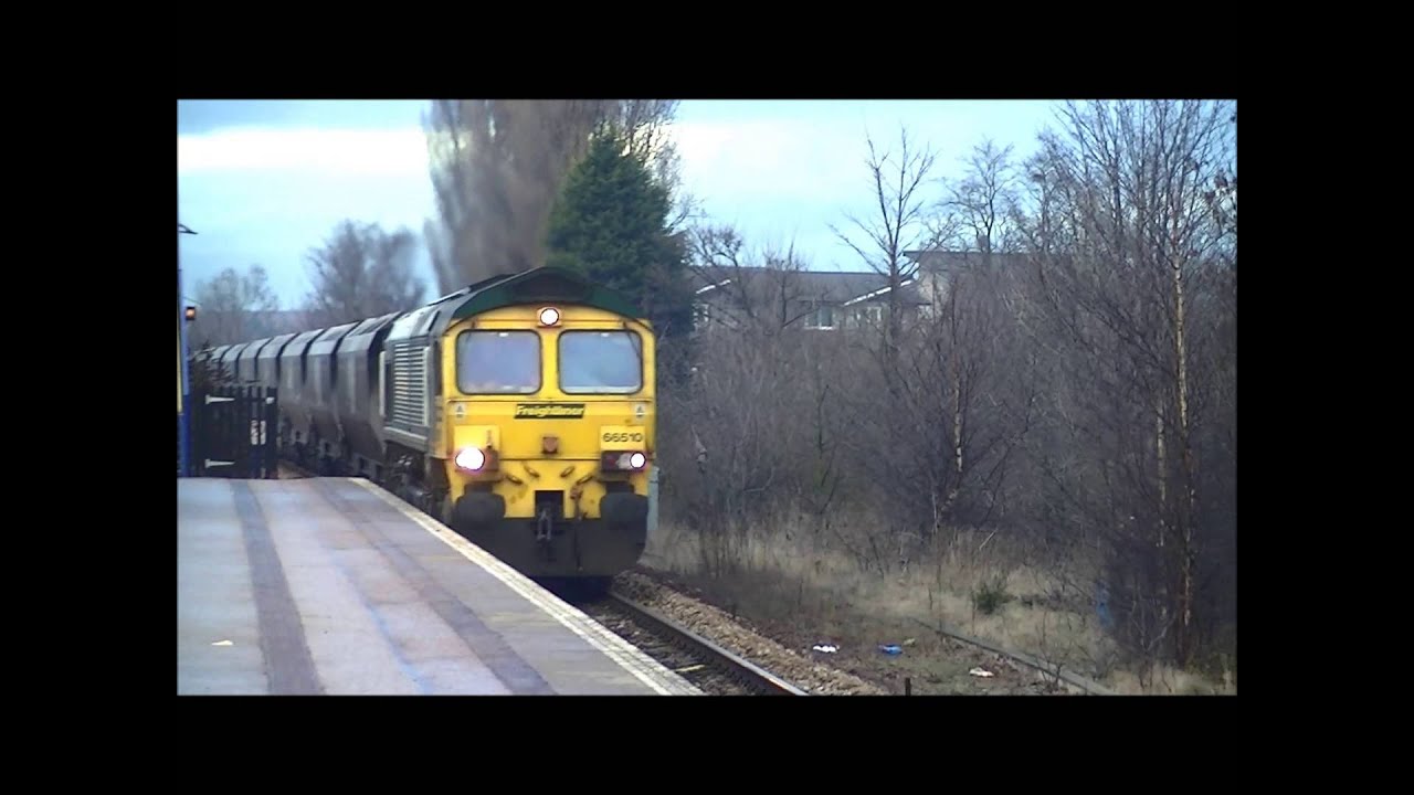 Afternoon Freight at Swinton - Including 56301, 66848, 66952 & 66957