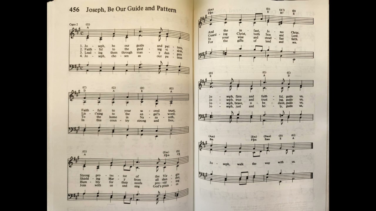 Joseph, Be Our Guide and Pattern (CBW III #456)