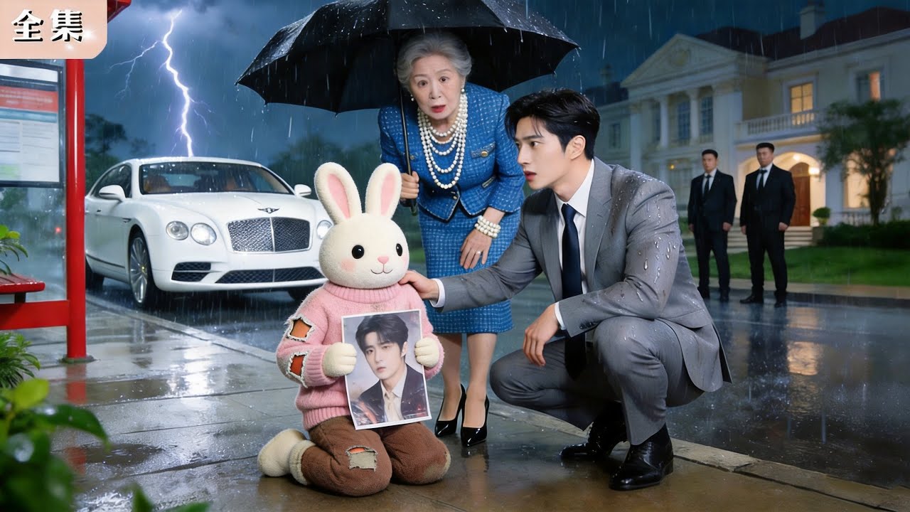村丫頭雨夜進城尋父，沒錢買票被無情趕下車！路過的絕嗣總裁一眼認出是親生女兒，當場失控！隔天豪車排街接回豪門，寵到逆天！#總裁 #甜寵 #熱門短劇 #drama #chinesedrama