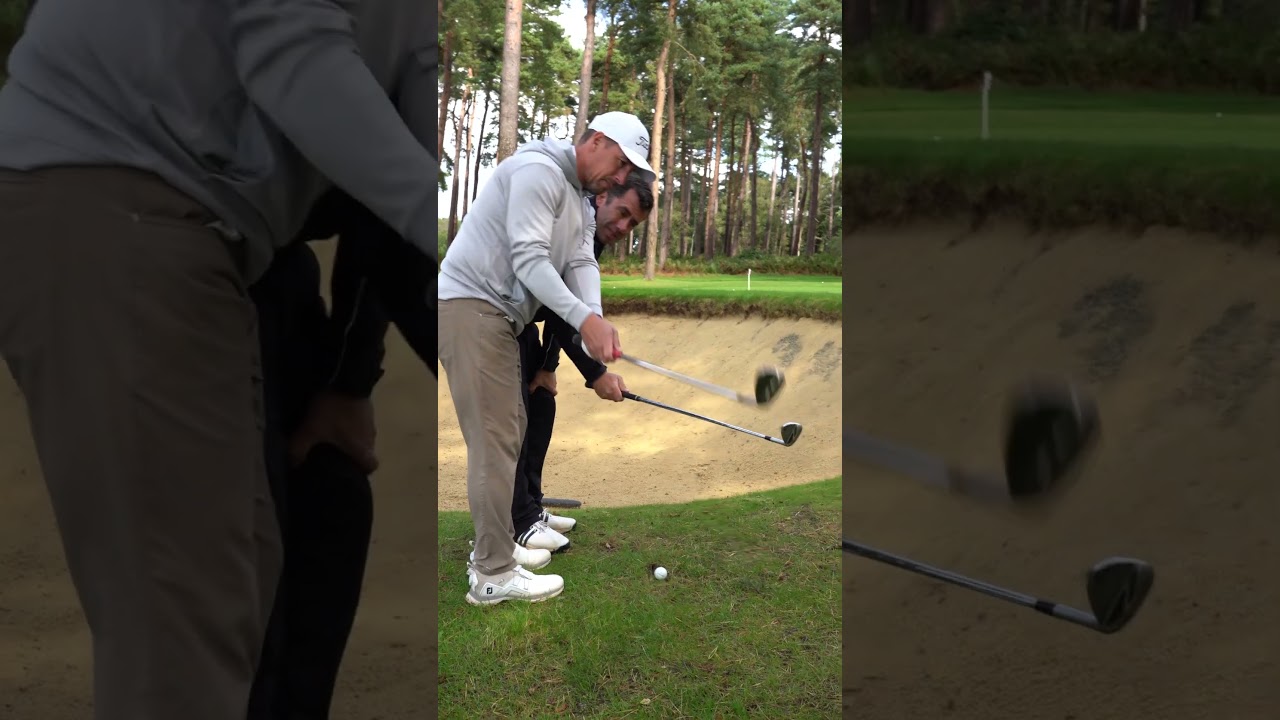 The incredible tight lie lob shot technique 💡