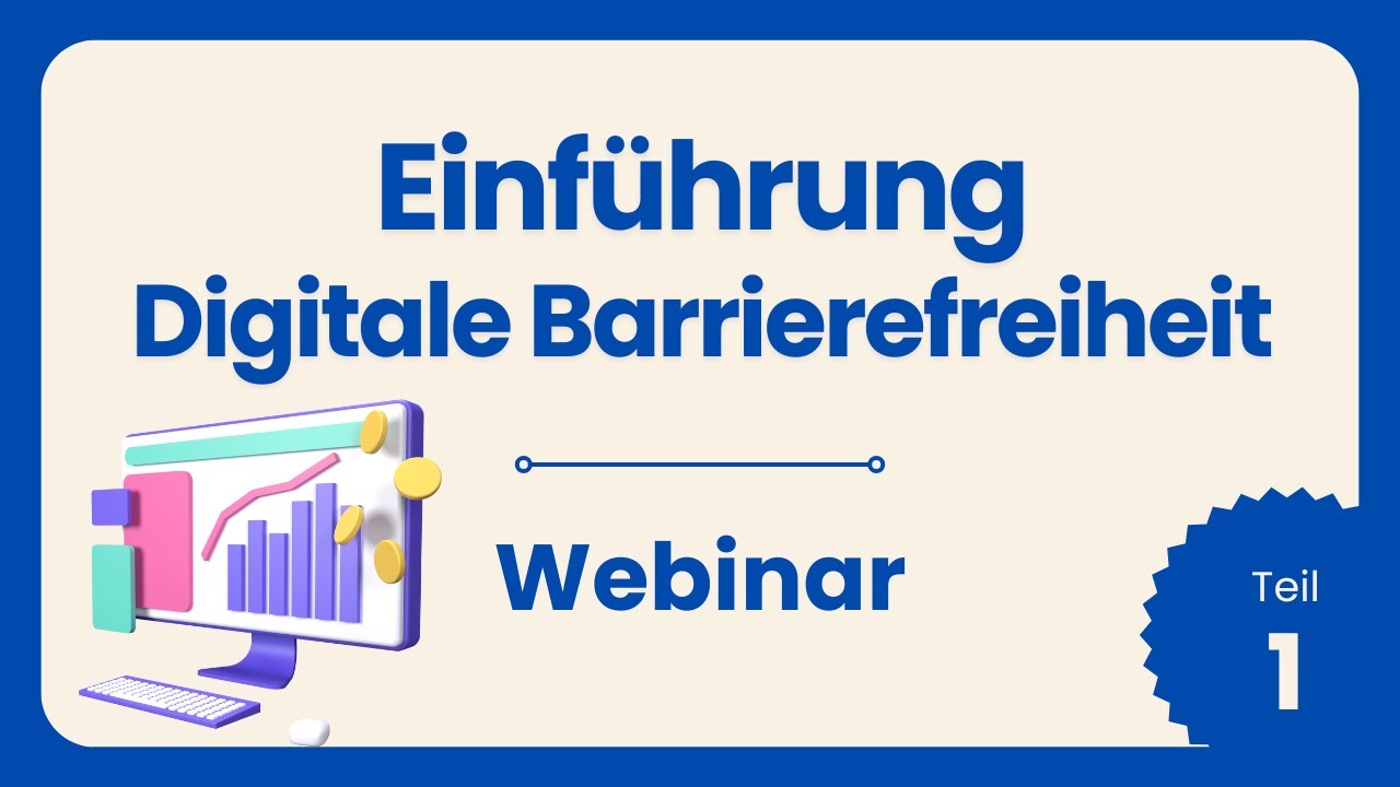 Webinar Reihe: Barrierefreie Office-Dokumente Teil 1: Einführung