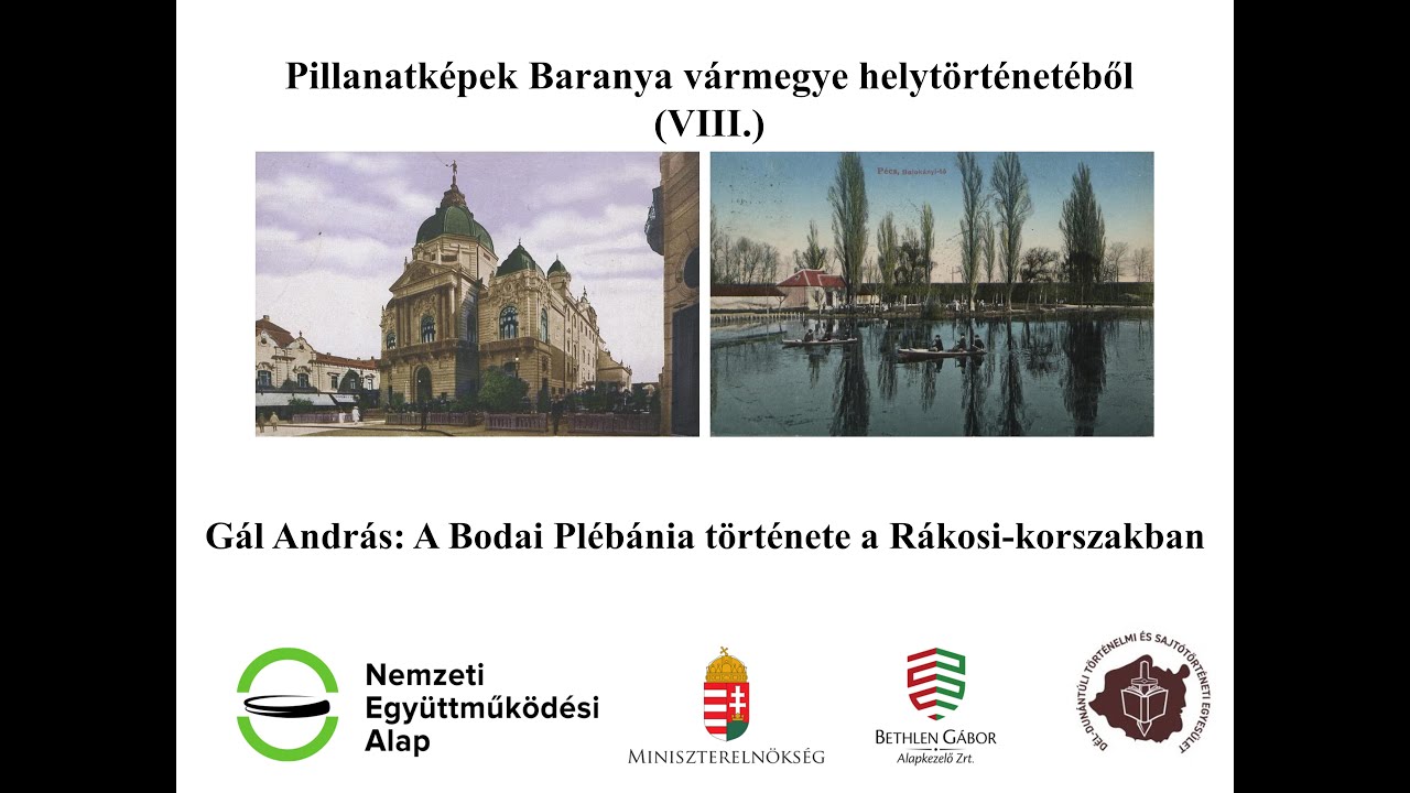 Gál András: A Bodai Plébánia története a Rákosi-korszakban