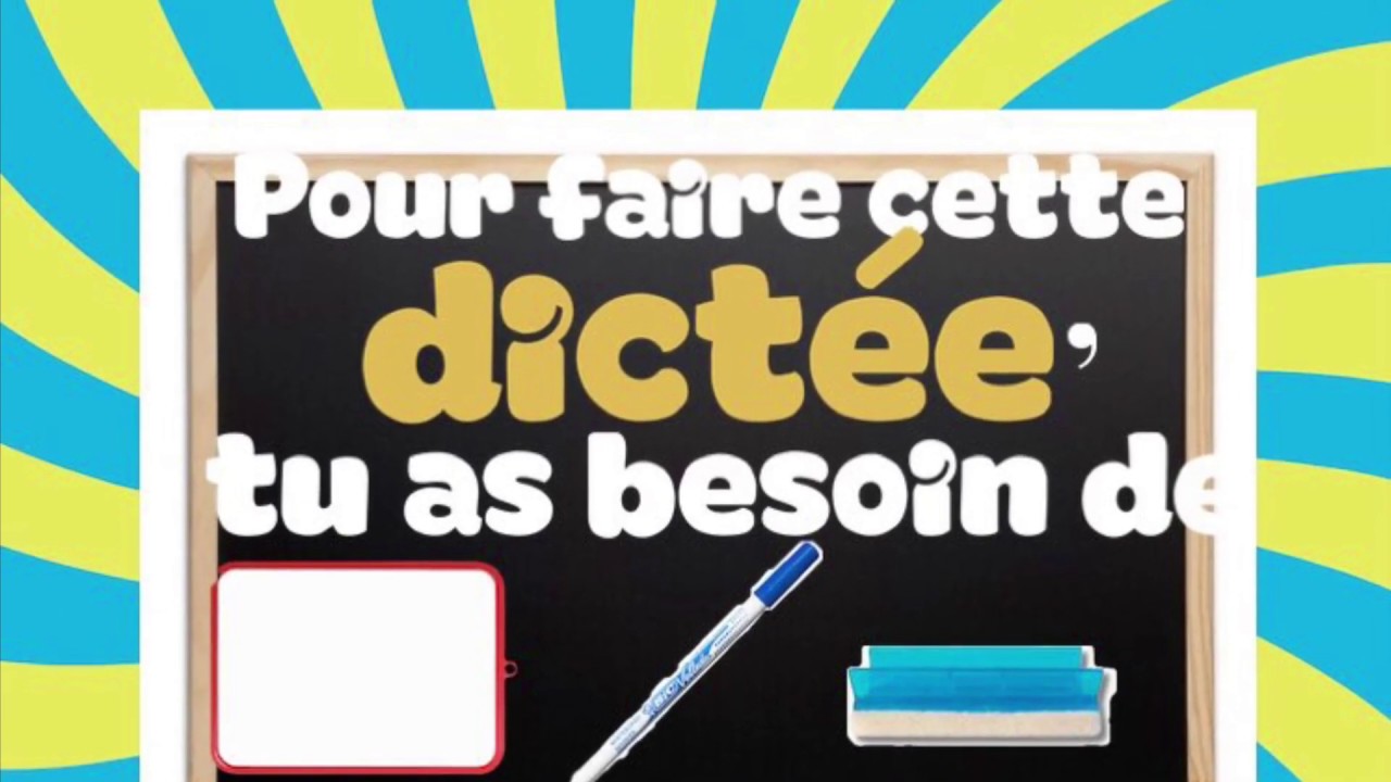 DICTÉE CP 2
