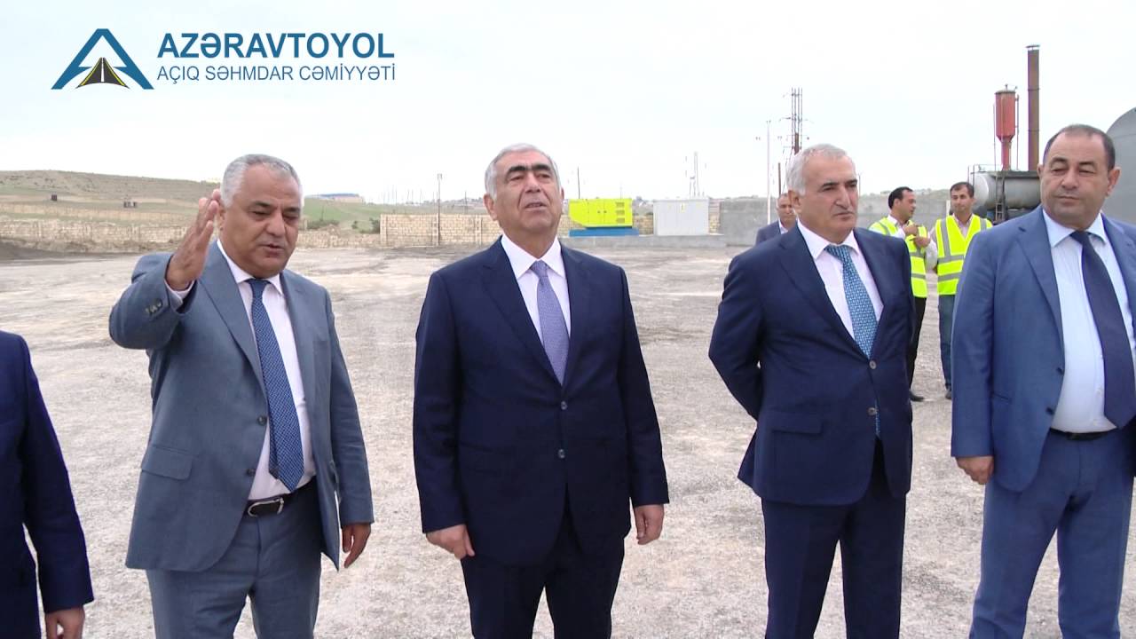 “Azəravtoyol” ASC-nin yeni istehsalat bazası fəaliyyətə başlayıb