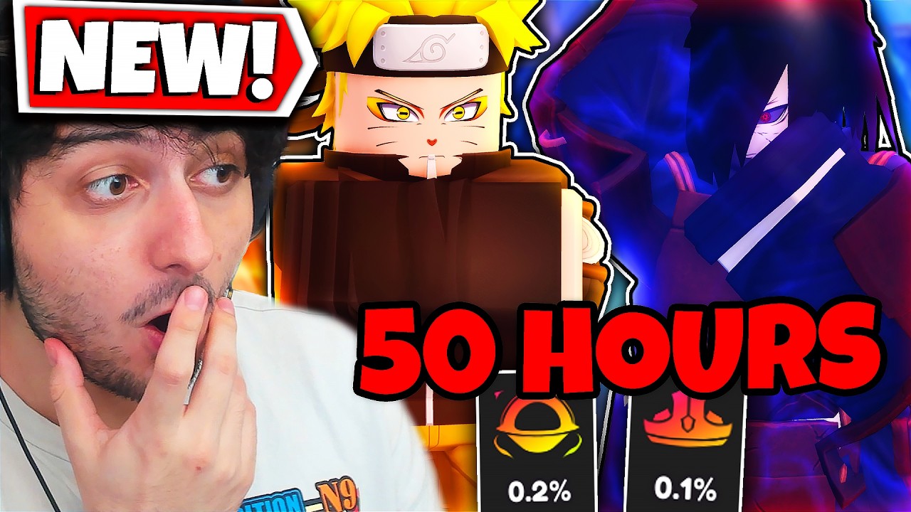 I Spent 50 HOURS for OVERPOWERED Naruto Units in Roblox!