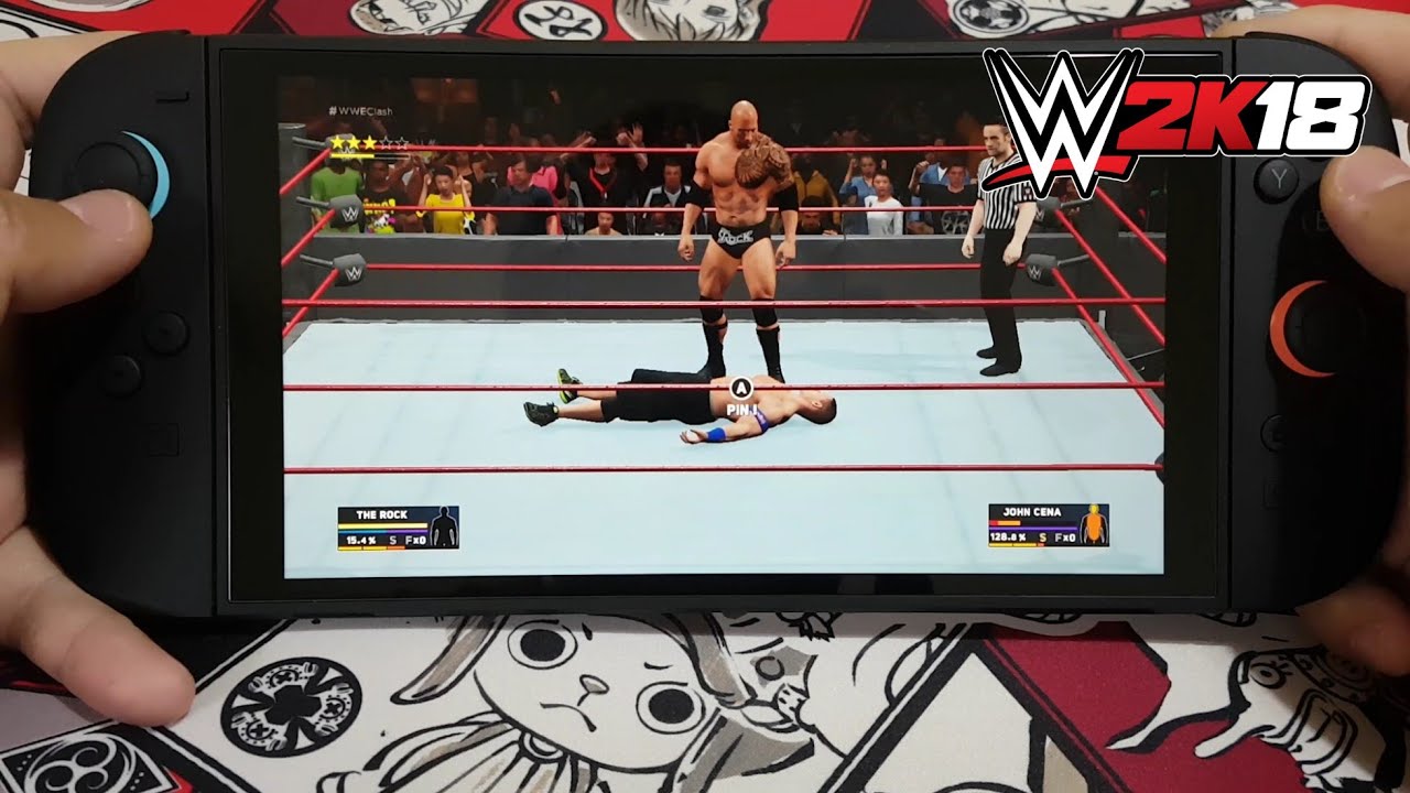 WWE 2K18 Gameplay on Nintendo Switch 2 || Improved Performance!!!