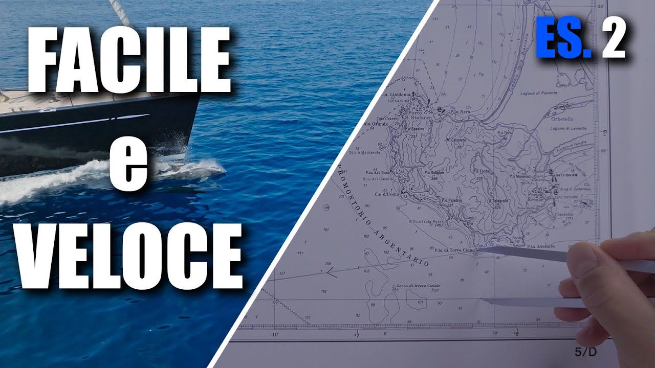 TUTORIAL DI CARTEGGIO NAUTICO ENTRO LE 12 MIGLIA | Esercizio 2