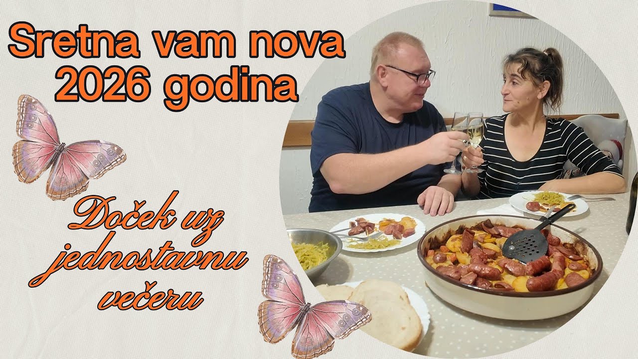 Novogodišnja noć uz seljačku večeru , ma ne može bolje