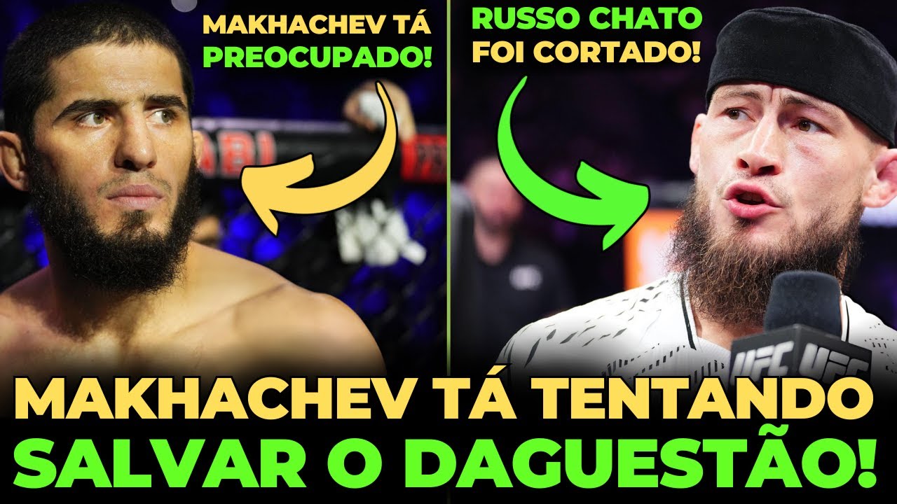 MMA RUSSO VAI FALIR DESSE JEITO! MAKHACHEV T&Aacute; PREOCUPADO... KKKKKKK