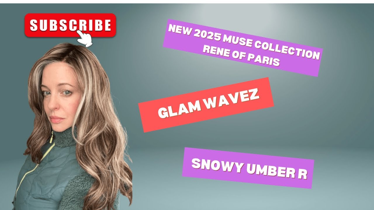 New Muse Collection Glam Wavez New Color Snowy Umber R Wig Review