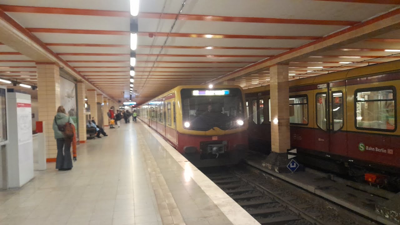 Mitfahrt in der S2 von Berlin Nordbahnhof bis Bernau in der BR 481 316-8