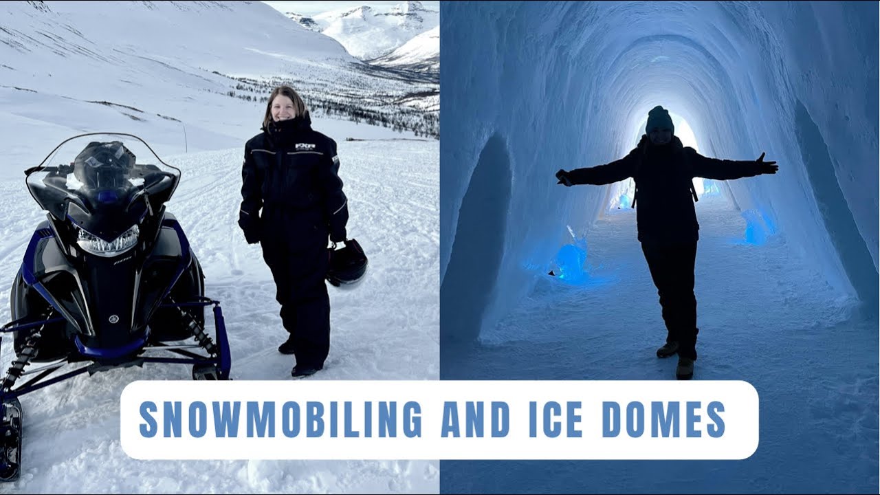 SNOWMOBILING AND ICE DOMES TOUR IN TROMSØ