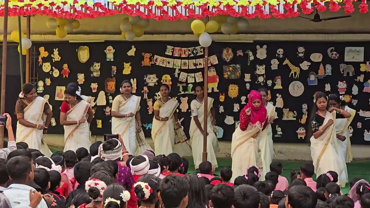 TEACHERS DANCE LITTLE BUDS  SCHOOL  2025 CHILDREN'S  DAY 