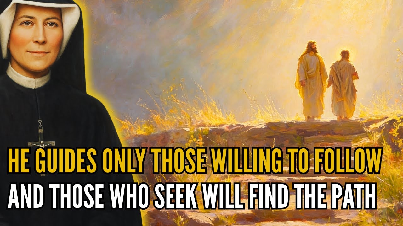Saint Faustina reveals: How God guides those who truly seek Him