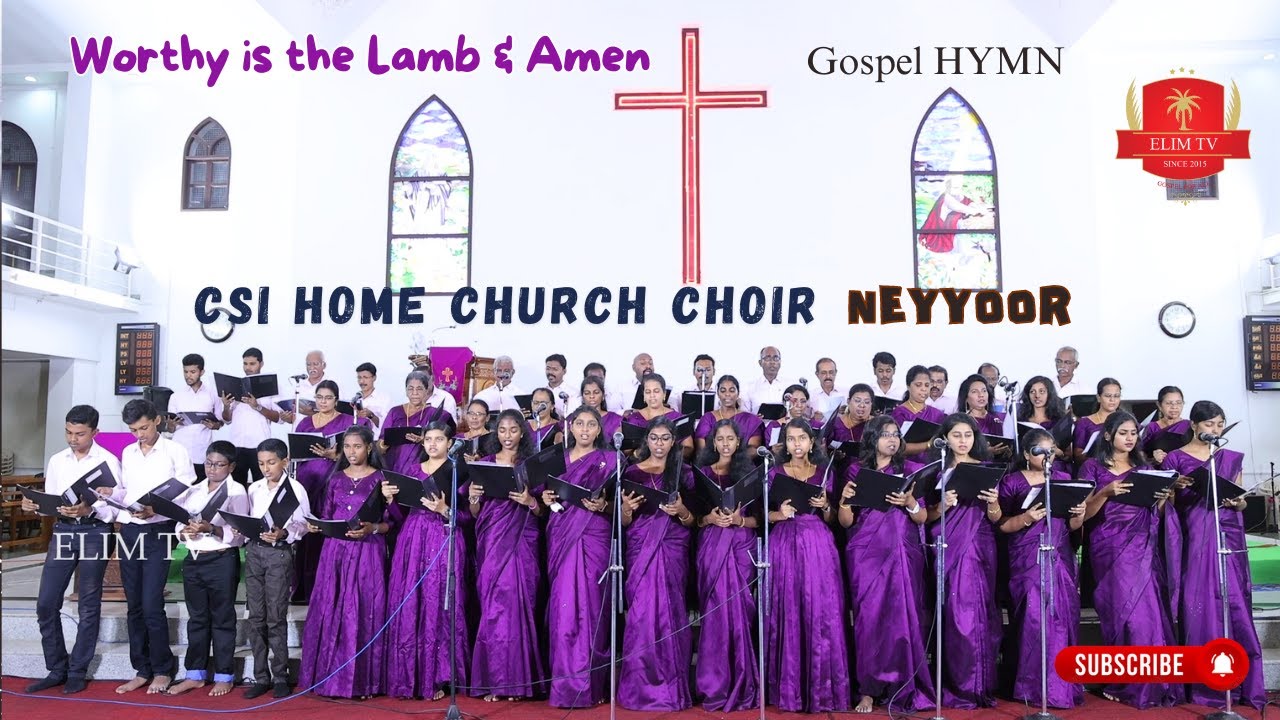 CSI Home Church Neyyoor | Worthy is the Lamb & Amen | Western Christmas Song