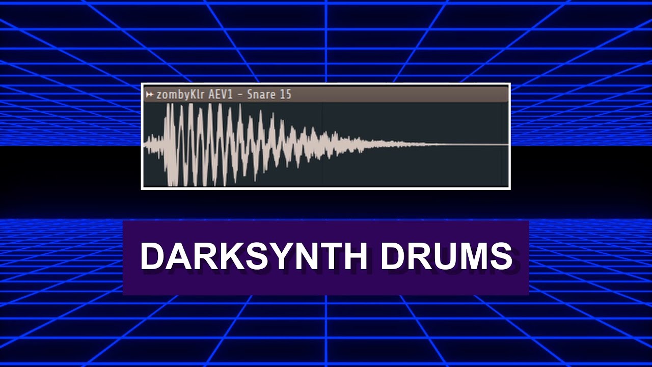 How to Make Darksynth/Synthwave DRUMS inspired by CARPENTER BRUT ? (+FREE SAMPLE PACK)