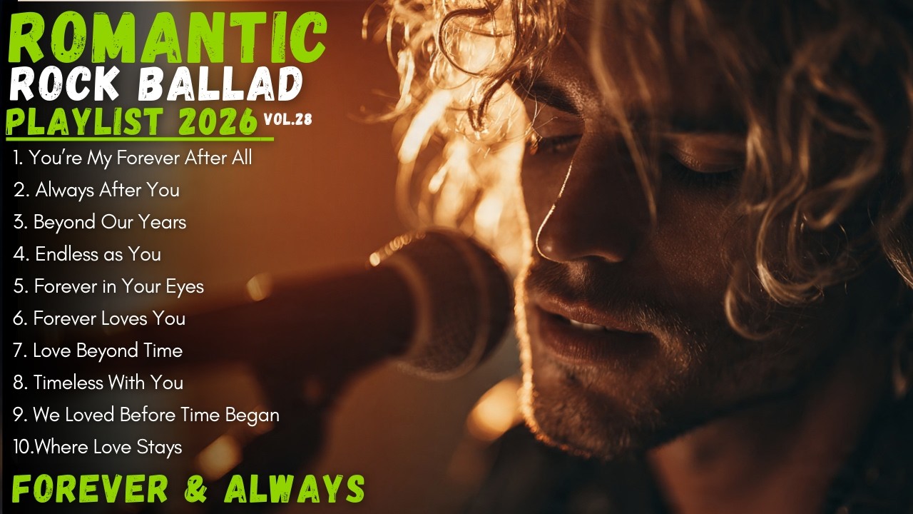 Romantic Rock Love Songs Playlist | Forever & Always