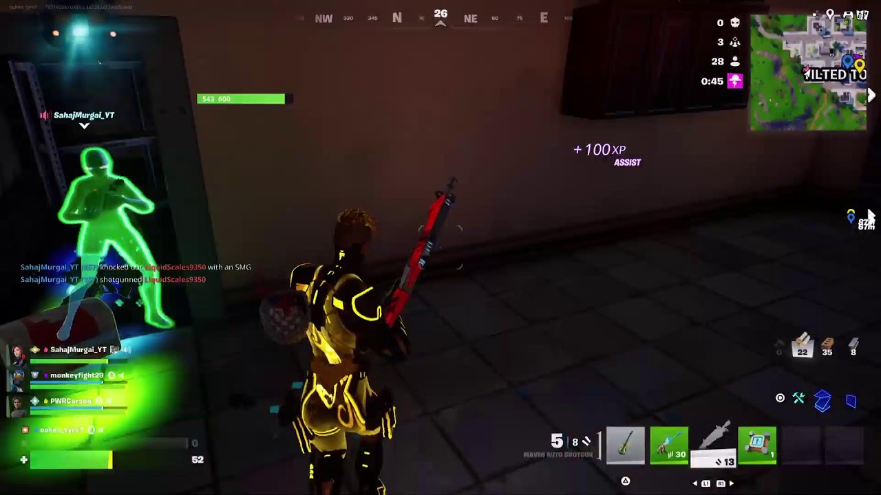 Fortnite with SAHAJMURGAI and carson