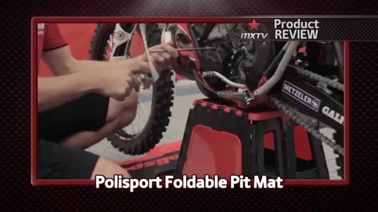 MXTV Product Review - Polisport Foldable Pit Mat