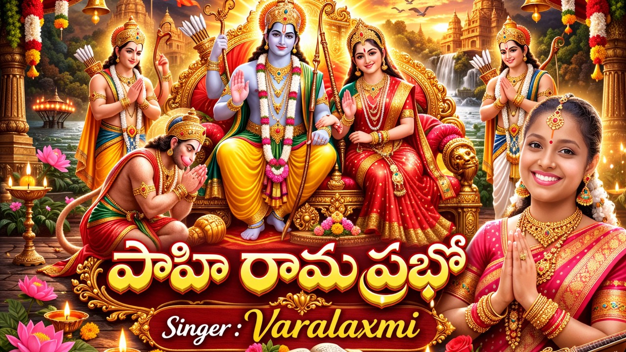Pahi Rama Prabho - పాహి రామ ప్రభో  with తెలుగు lyrics