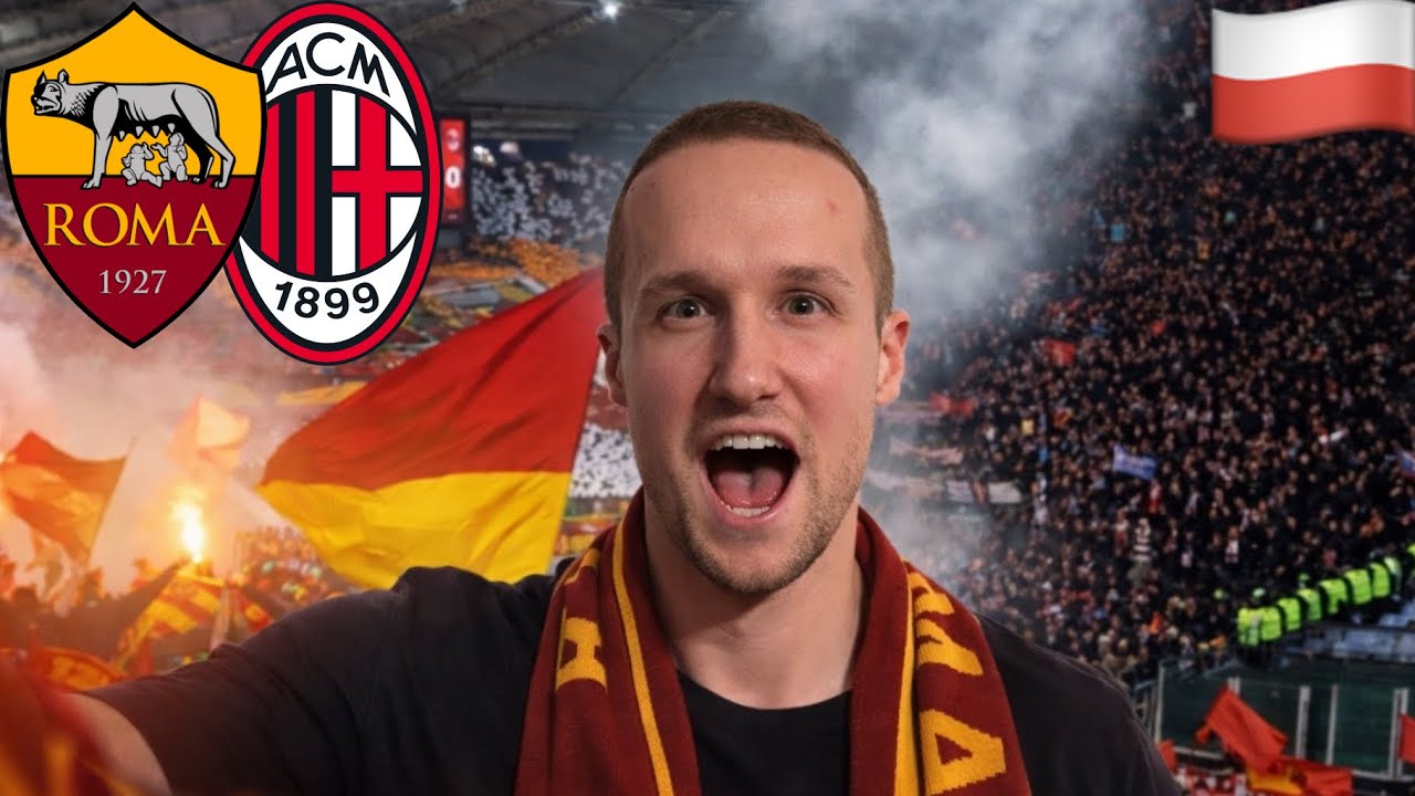 WYJAZD na mecz Roma - Milan | Magia Stadio Olimpico | Vlog stadionowy
