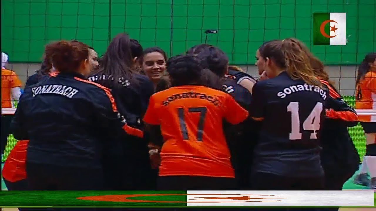 الكرة الطائرة - البطولة الافريقية للاندية البطلة سيدات | المجمع البترولي (الجزائر) 3-2  الشمس (مصر)