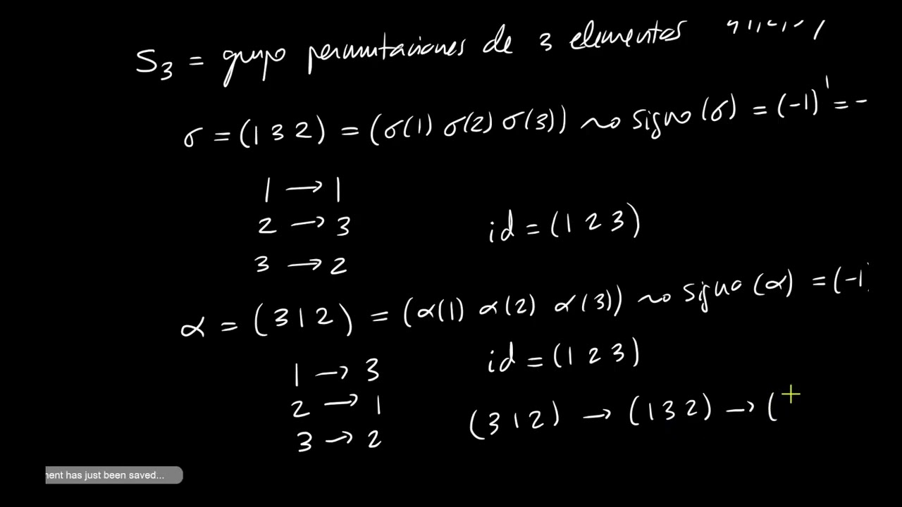 Operaciones para Calcular un Determinante