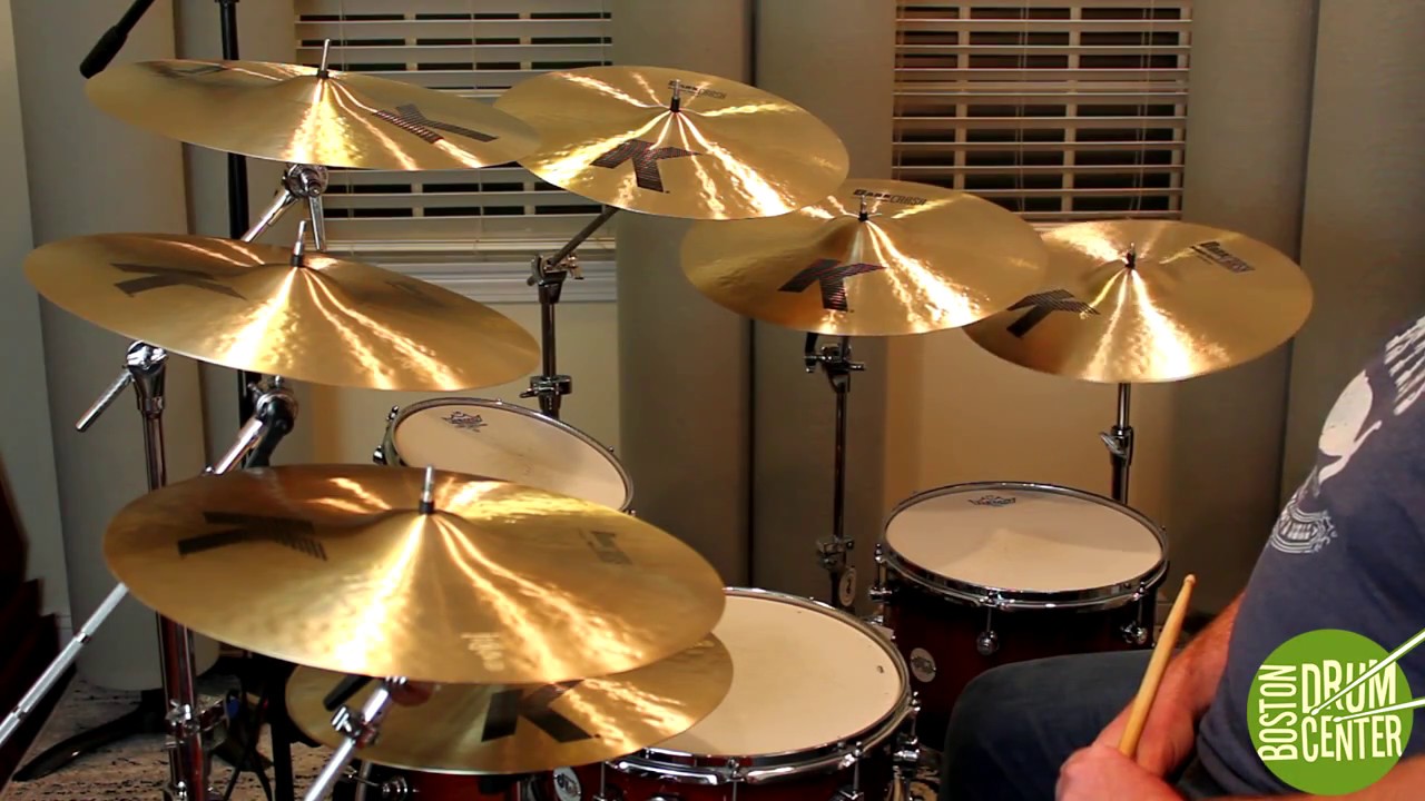 Zildjian K Dark Crashes Thin vs. Medium Thin: 16